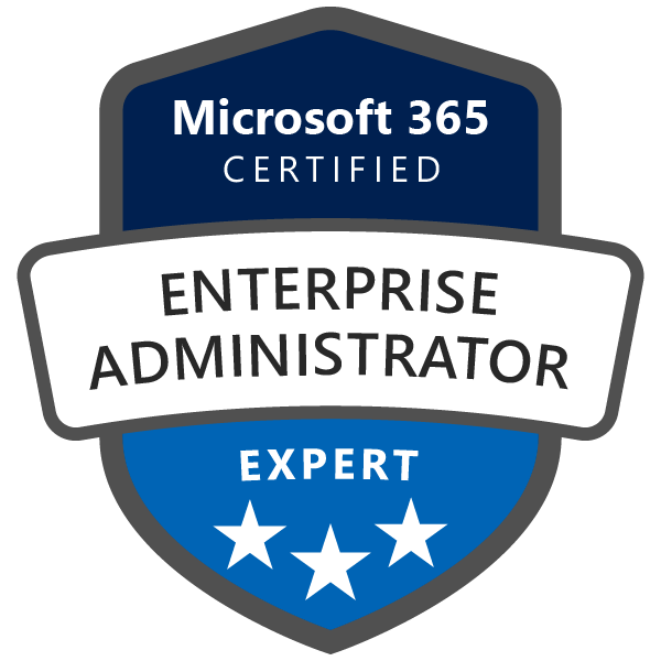 Microsoft Enterprise Administrator badge